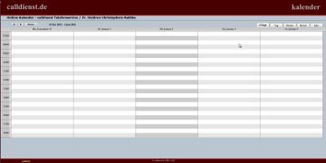 Online Terminkalender von calldienst.de Sekretariatservice und Telefonservice